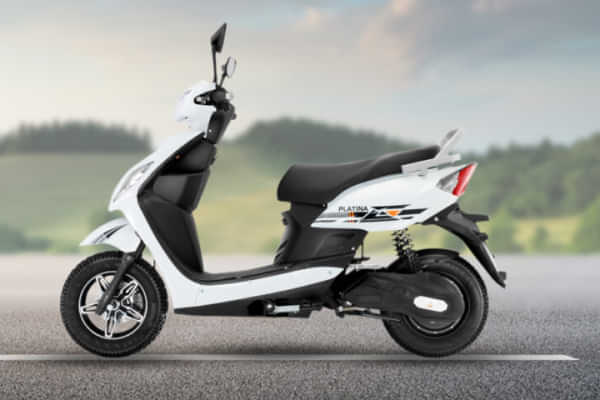 Wroley E-Scooter Platina Left Side View Wroley E-Scooter Platina Left Side View