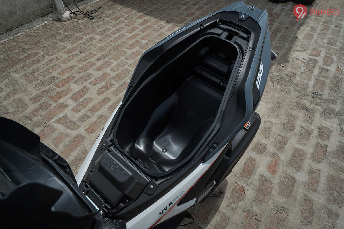 Yamaha Aerox 155 Underseat Storage