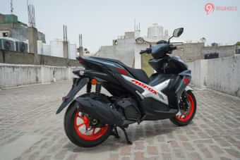 Yamaha Aerox 155 Right Rear Three Quarter Yamaha Aerox 155 Right Rear Three Quarter