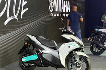 Yamaha Aerox E Right Side View