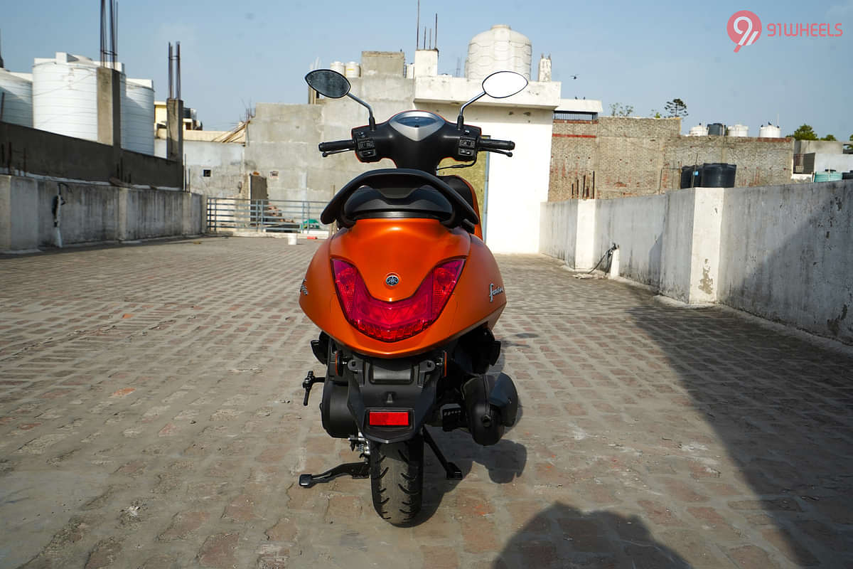 Yamaha Fascino 125 Fi Hybrid Rear View