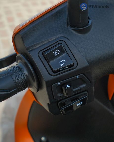 Fascino 125 Fi Hybrid High Beam Low Beam Switch