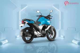 Yamaha FZ-S FI V3 Right Rear Three Quarter