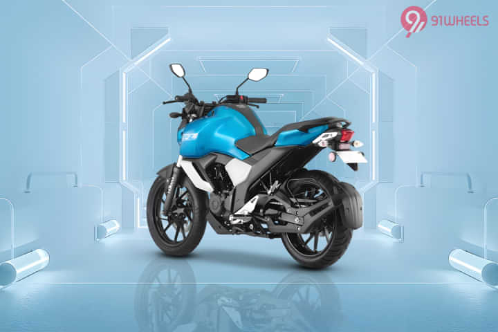 Yamaha FZ-S FI V3 Left Rear Three Quarter