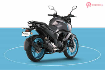 Yamaha FZ-S FI Hybrid Right Rear Three Quarter