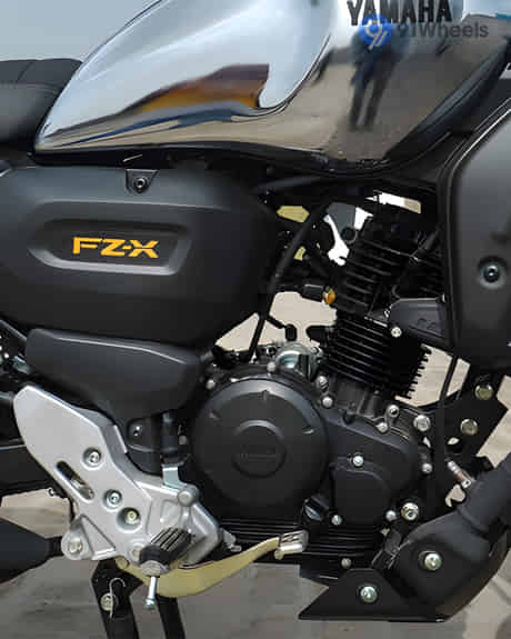 FZ-X Engine From Right