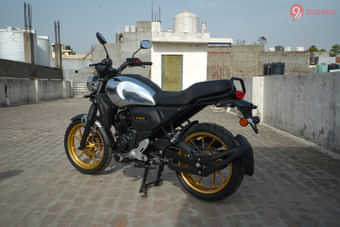 Yamaha FZ-X Left Rear Three Quarter