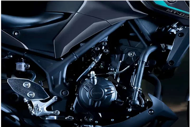 Yamaha MT 03 Engine From Right