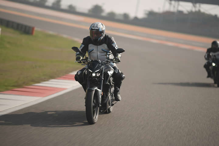 Yamaha MT 03 Riding Shot