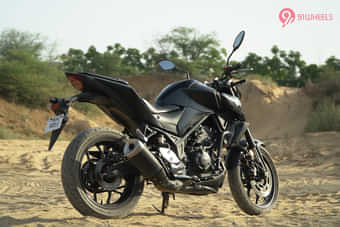 Yamaha MT 03 Left Side View Yamaha MT 03 Left Side View