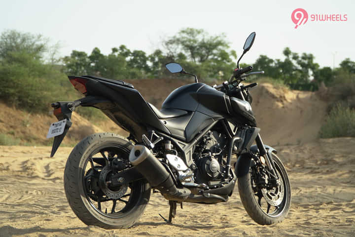 Yamaha MT 03 Left Side View Yamaha MT 03 Left Side View