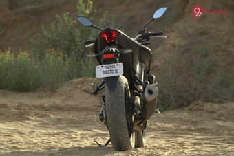 Yamaha MT 03 Rear View Yamaha MT 03 Rear View