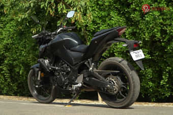 Yamaha MT 03 Left Rear Three Quarter Yamaha MT 03 Left Rear Three Quarter