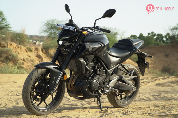 Yamaha MT 03 Left Front Three Quarter