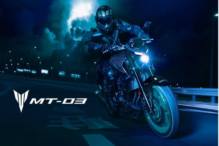 Yamaha MT 03 Right Front Three Quarter