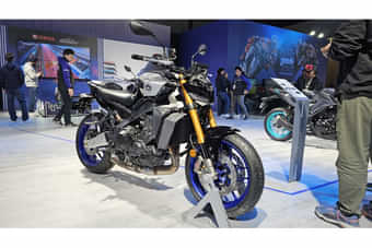 Yamaha MT 09 Left Front Three Quarter Yamaha MT 09 Left Front Three Quarter