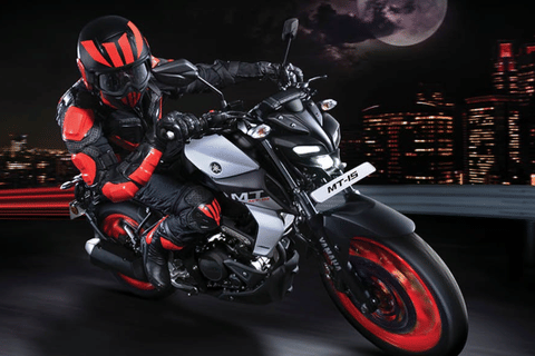 Yamaha mt best sale 15 bs6 images