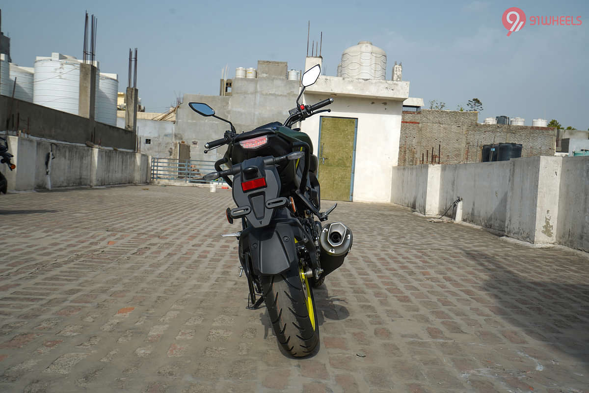 Yamaha MT 15 V2 Rear View
