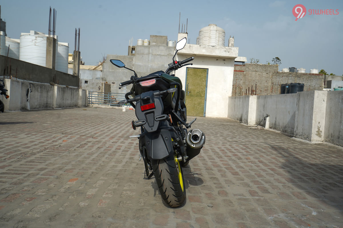 Yamaha MT 15 V2 Rear View