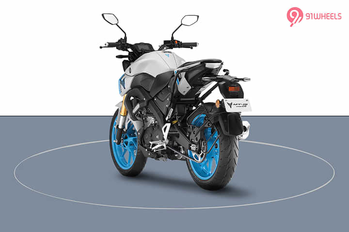 Yamaha MT 15 V2 Left Rear Three Quarter Yamaha MT 15 V2 Left Rear Three Quarter