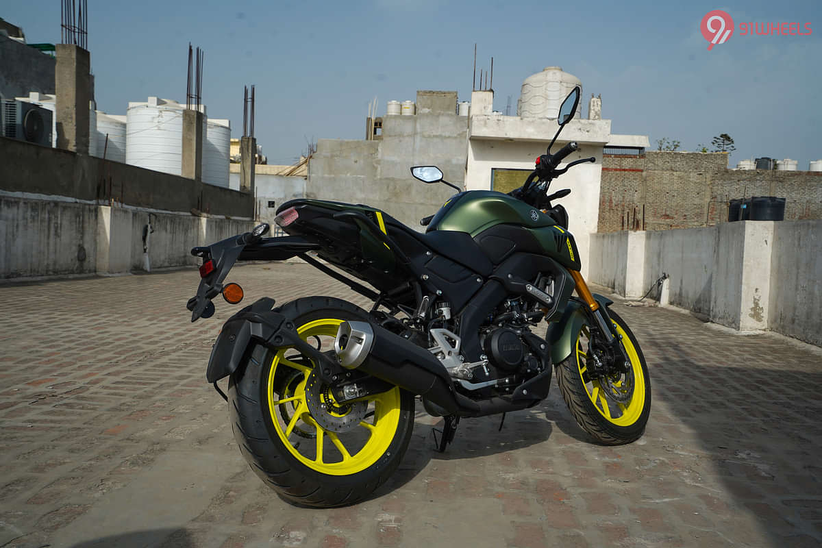 Yamaha MT 15 V2 Right Rear Three Quarter