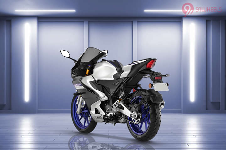 Yamaha R15 M Left Rear Three Quarter