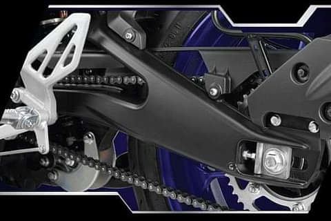 Yamaha R15 V4  Racing Blue Drive Chain And Sprocket
