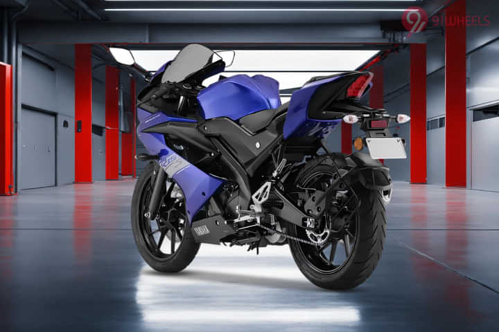 Yamaha R15S Left Rear Three Quarter Yamaha R15S Left Rear Three Quarter