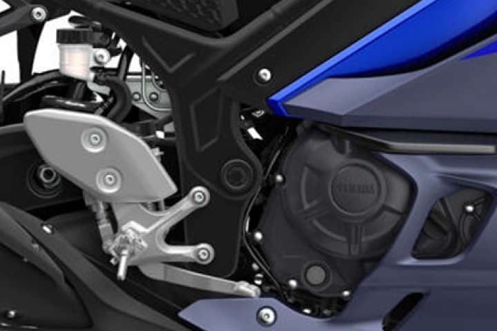 Yamaha R3 Engine From Right