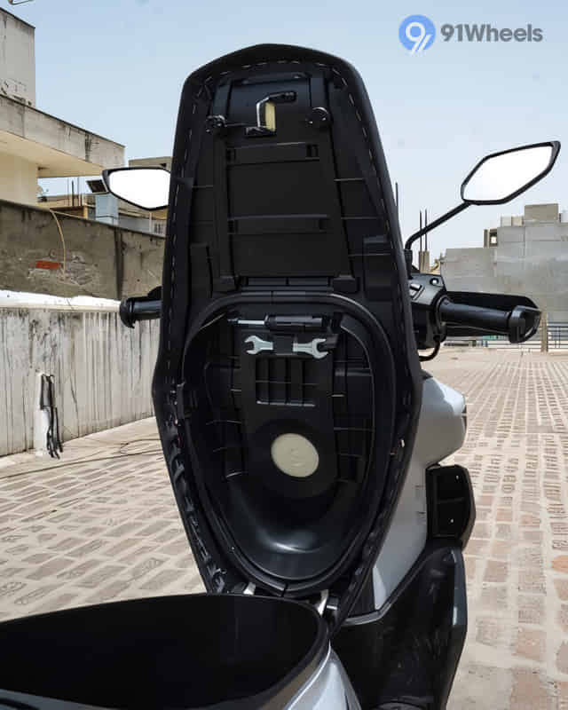 RayZR 125 Fi-Hybrid Underseat Toolkit Holder