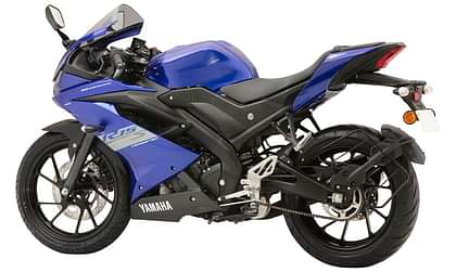 Yamaha YZF R15S V3 Racing Blue Left Side View