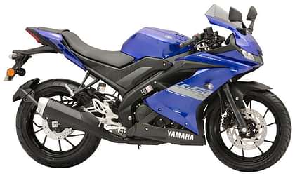 Yamaha YZF R15S V3 Racing Blue Right Side View
