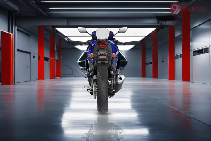 Yamaha R3 Rear View