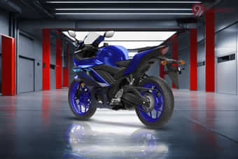 Yamaha R3 Left Rear Three Quarter