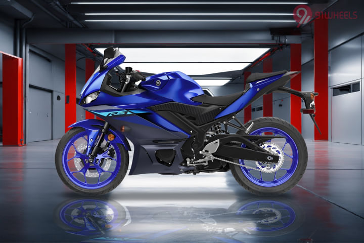 Yamaha R3 Left Side View