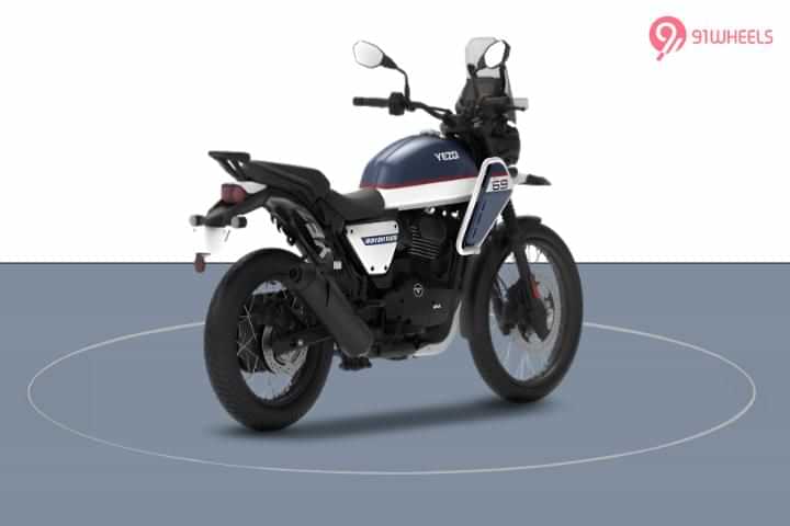 Yezdi Adventure Right Rear Three Quarter