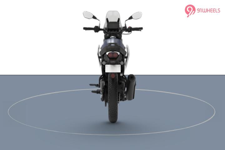 Yezdi Adventure Rear View