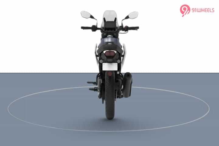 Yezdi Adventure Rear View