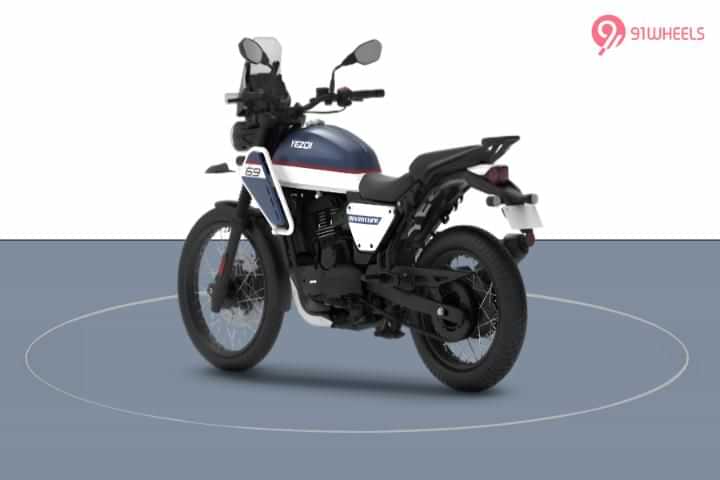 Yezdi Adventure Left Rear Three Quarter