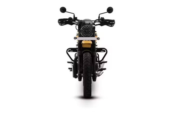 Yezdi Scrambler Front View