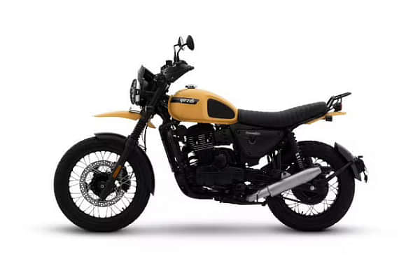 Yezdi Scrambler Left Side View