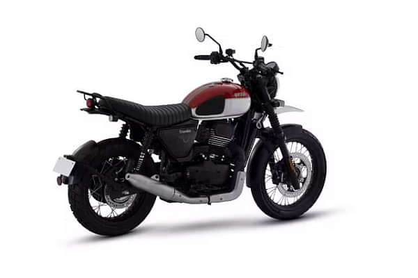 Yezdi Scrambler Right Rear Three Quarter