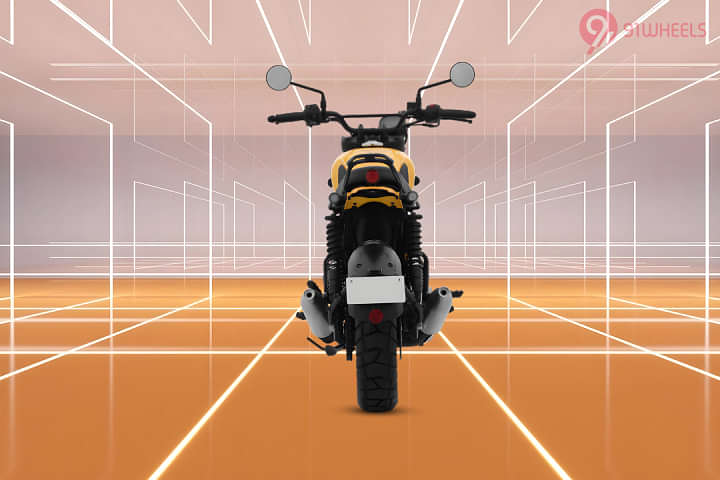 Yezdi Scrambler Rear View