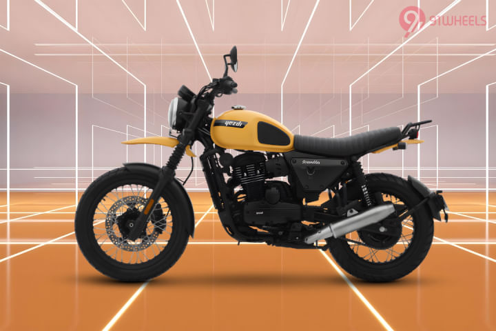 Yezdi Scrambler Left Side View