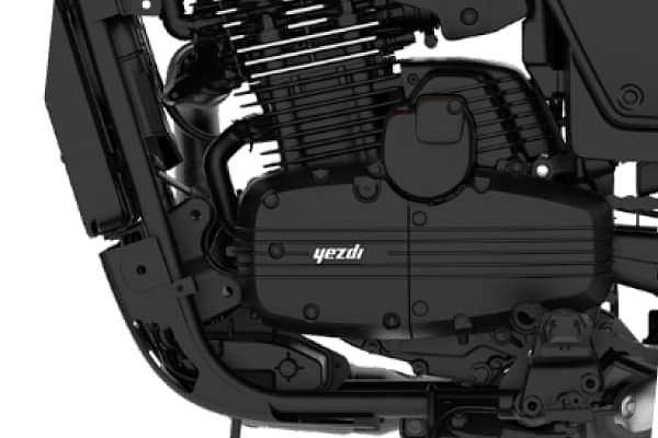 Yezdi Scrambler Radiator