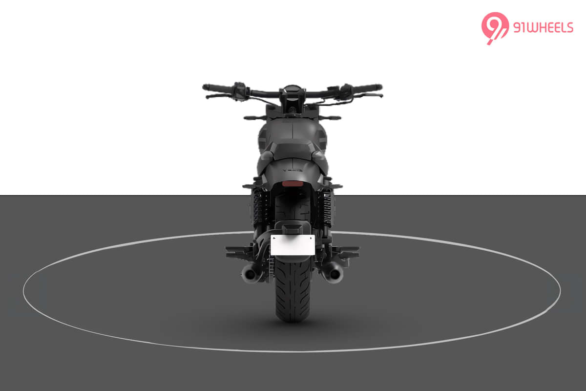 Yezdi Roadster Rear View