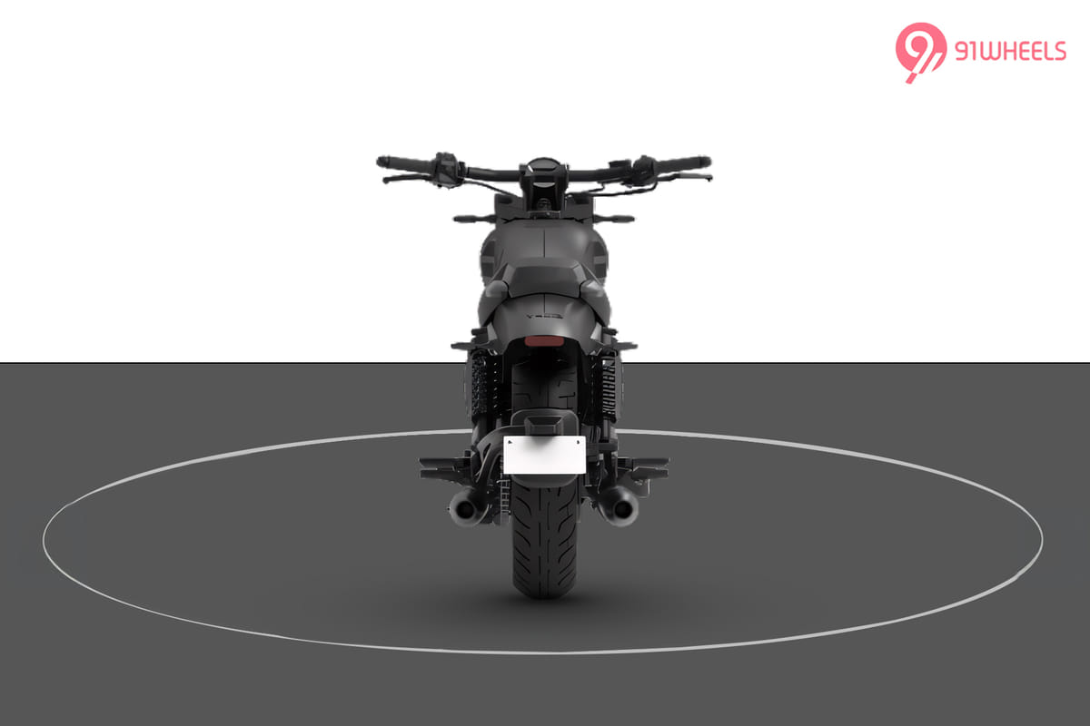 Yezdi Roadster Rear View Yezdi Roadster Rear View