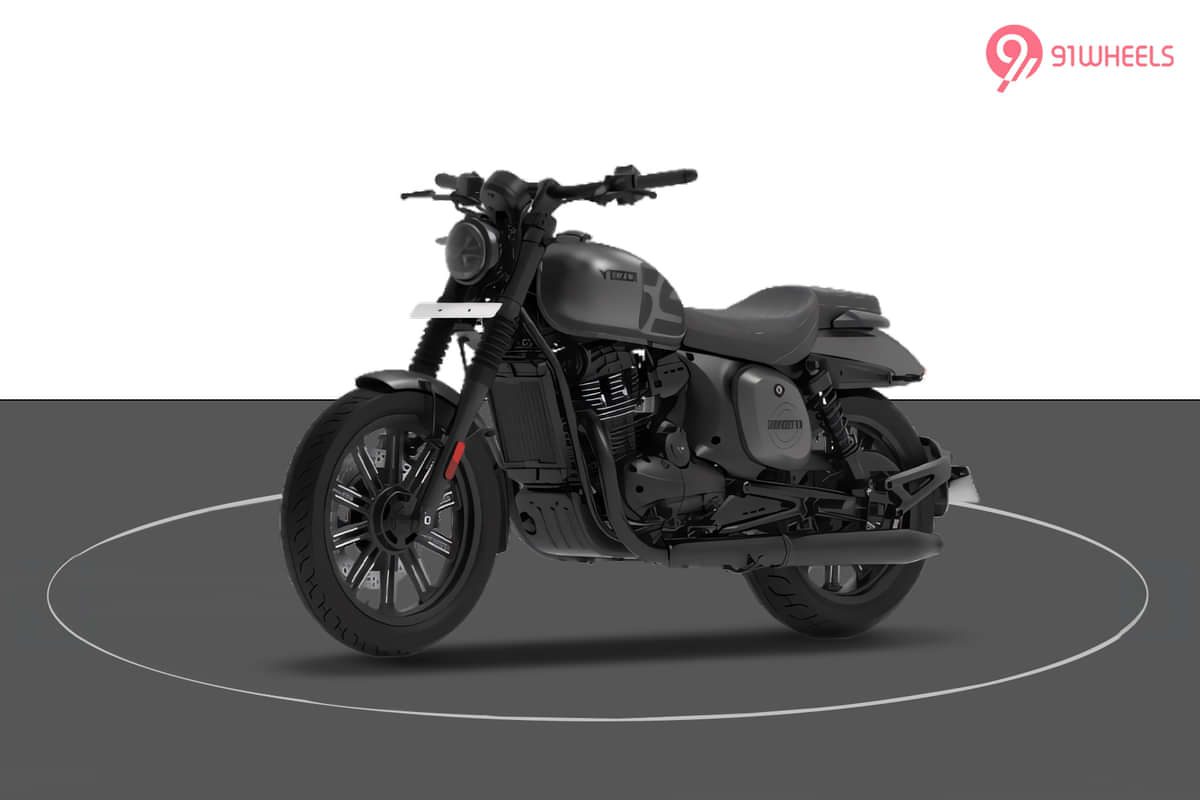 Yezdi Roadster Left Front Three Quarter