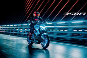 Zontes 350R Right Front Three Quarter Zontes 350R Right Front Three Quarter