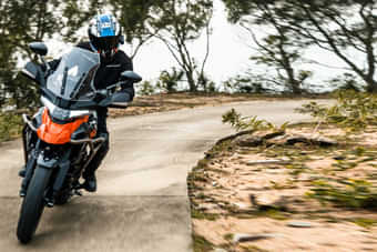 Zontes 350T Riding Shot Zontes 350T Riding Shot